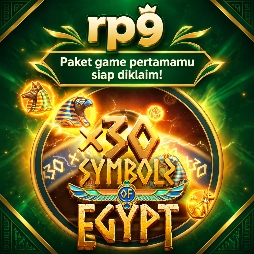 rp9 · Symbols Of Egypt · Tampilan permainan